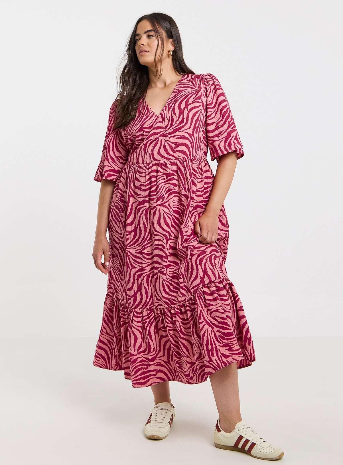 SIMPLY BE Wrap Midi Dress 12