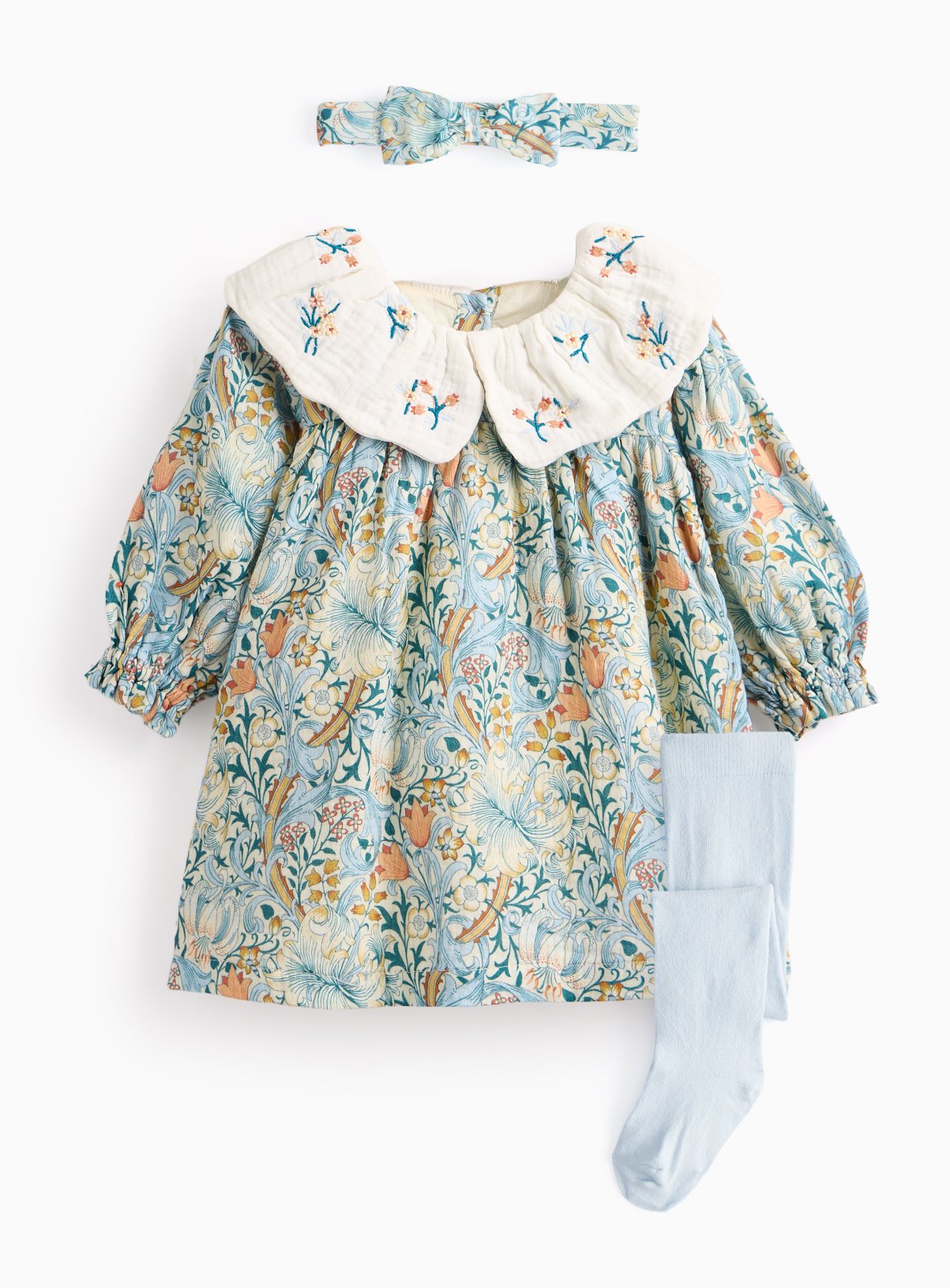 Tu x Morris & Co. 3-Piece Floral Dress Set