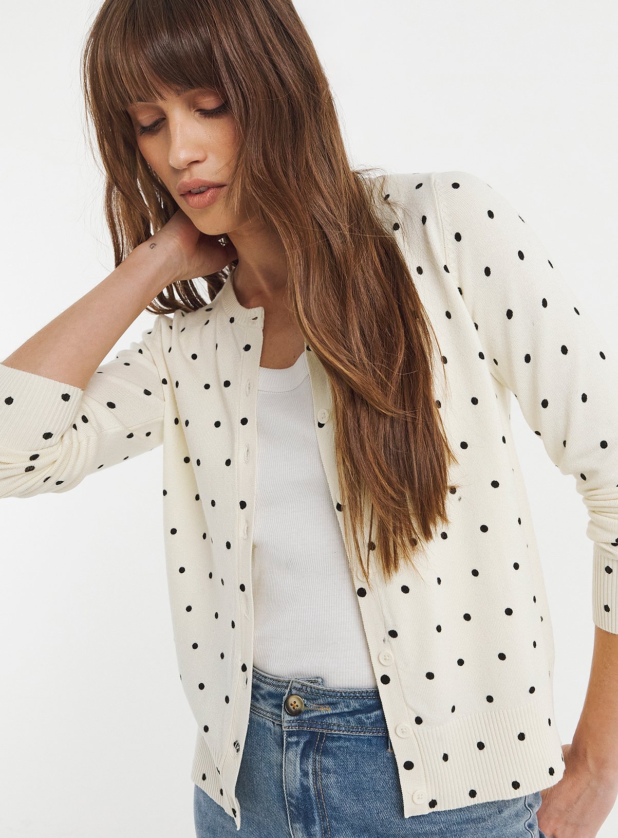 JD WILLIAMS Crew Neck Cardigan