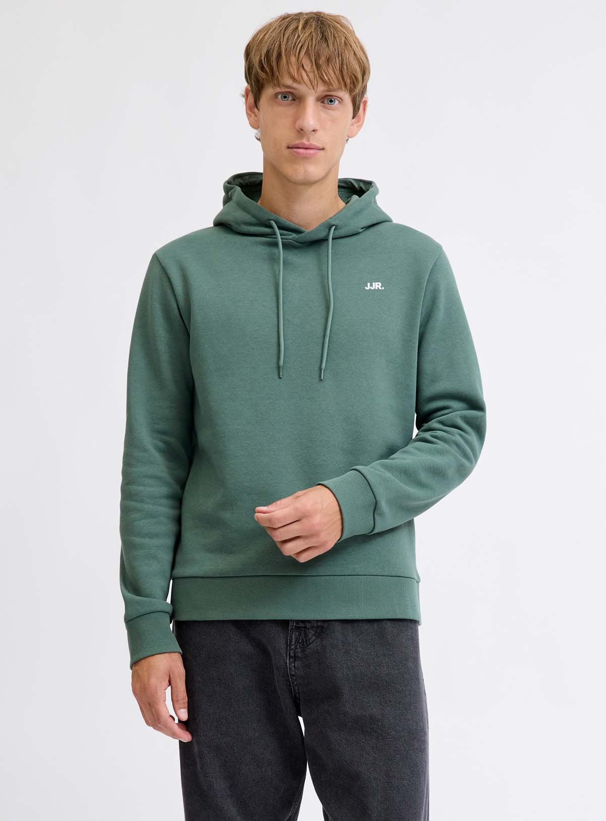 JJ REBEL Rebel Logo Sweat Hoodie Green 