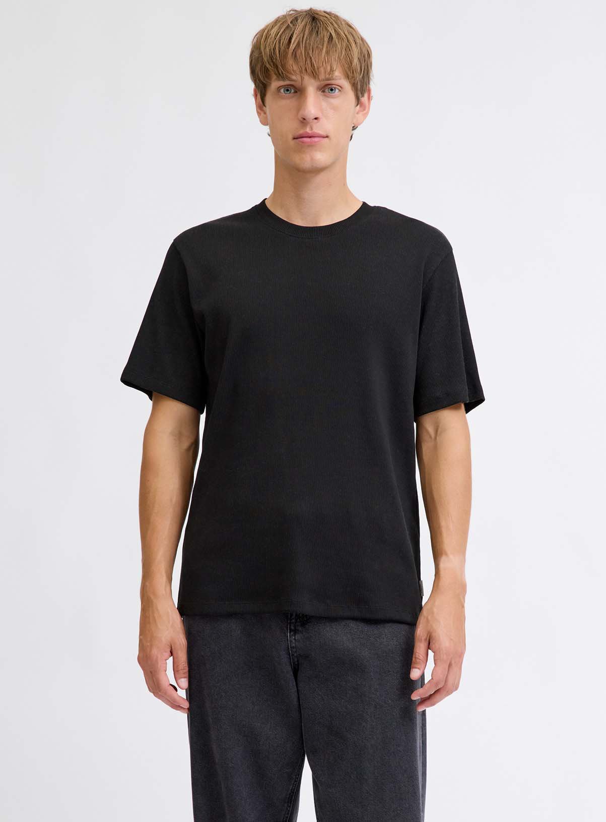 JJ REBEL Spere Short Sleeved T-Shirt Black