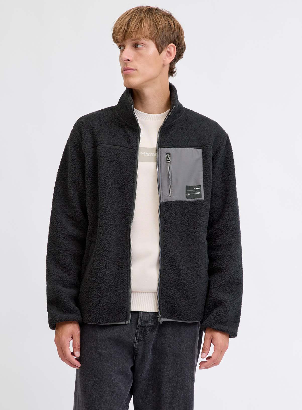 JJ REBEL Austin Teddy Fleece Jacket 