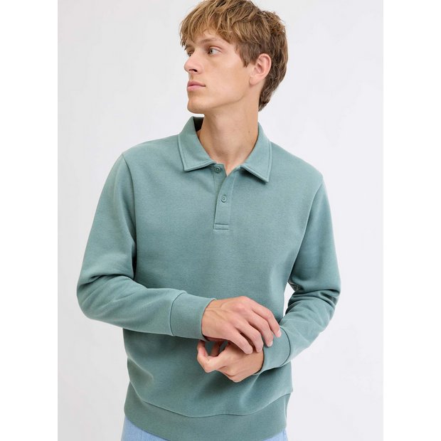 Buy JJ REBEL Tier Sweat Long Sleeved Polo Shirt L | Gifts for him