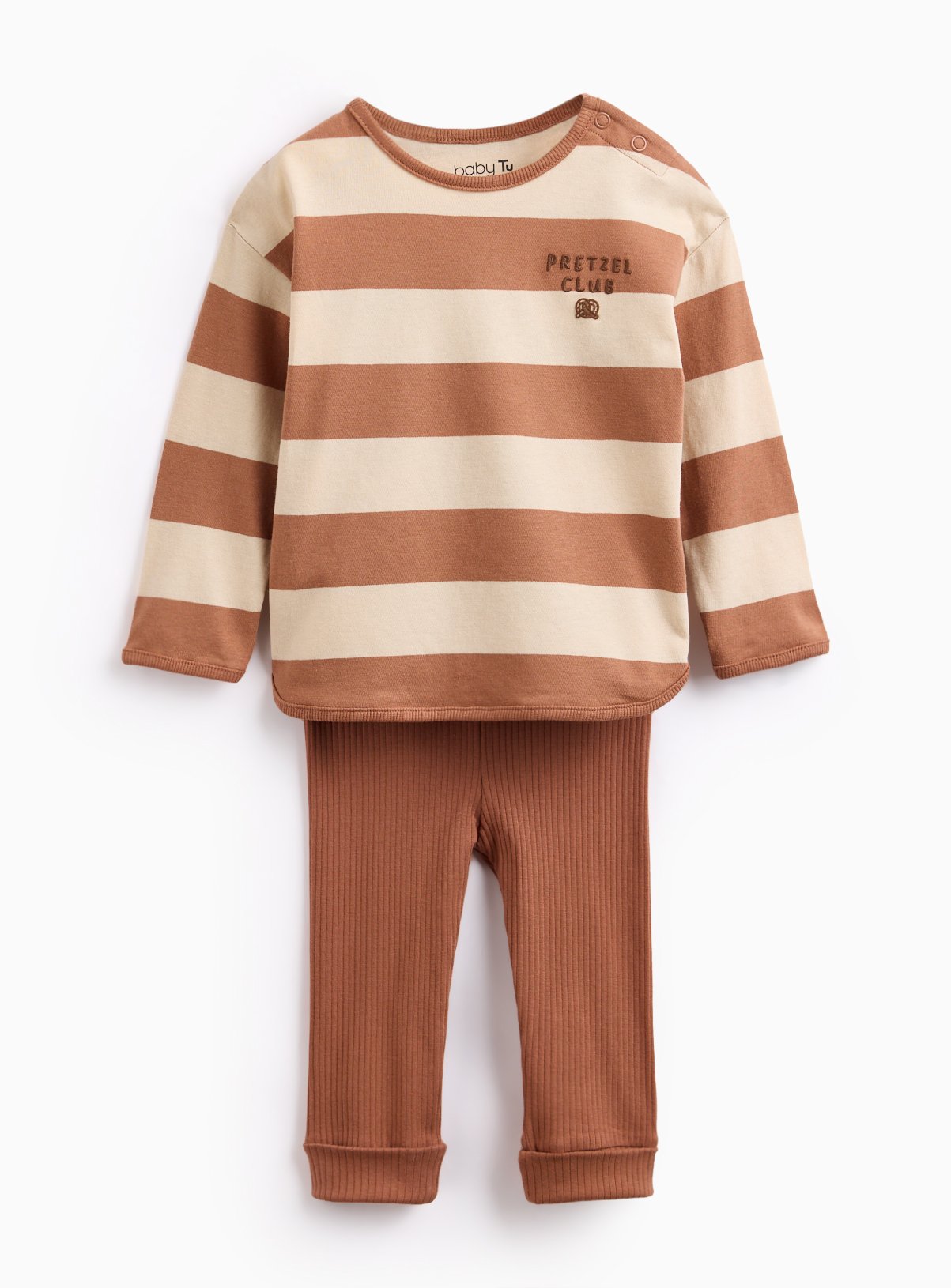 Pretzel Club Top & Bottoms Set 12-18 months