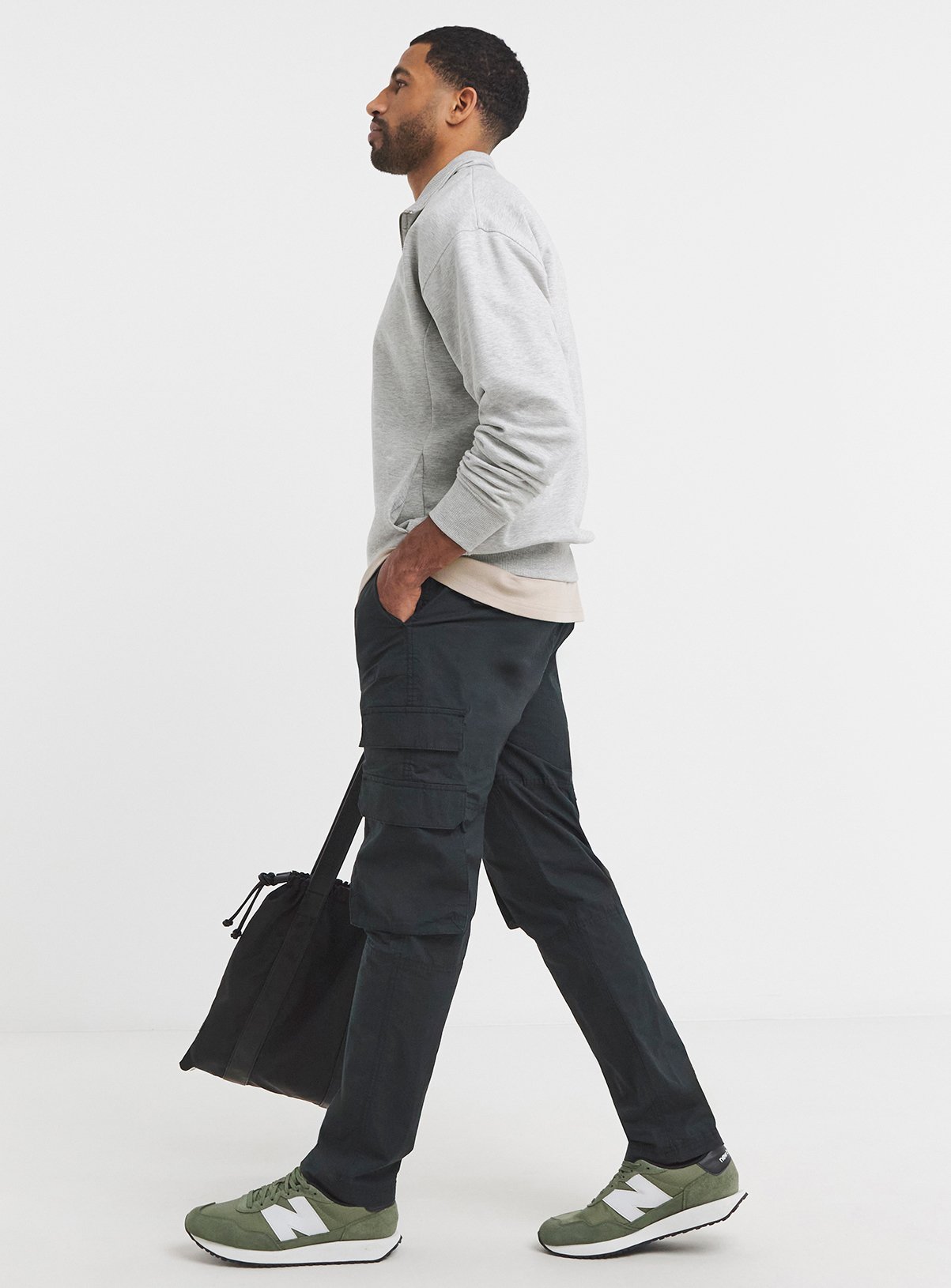 JACAMO Ripstop Cargo Black 