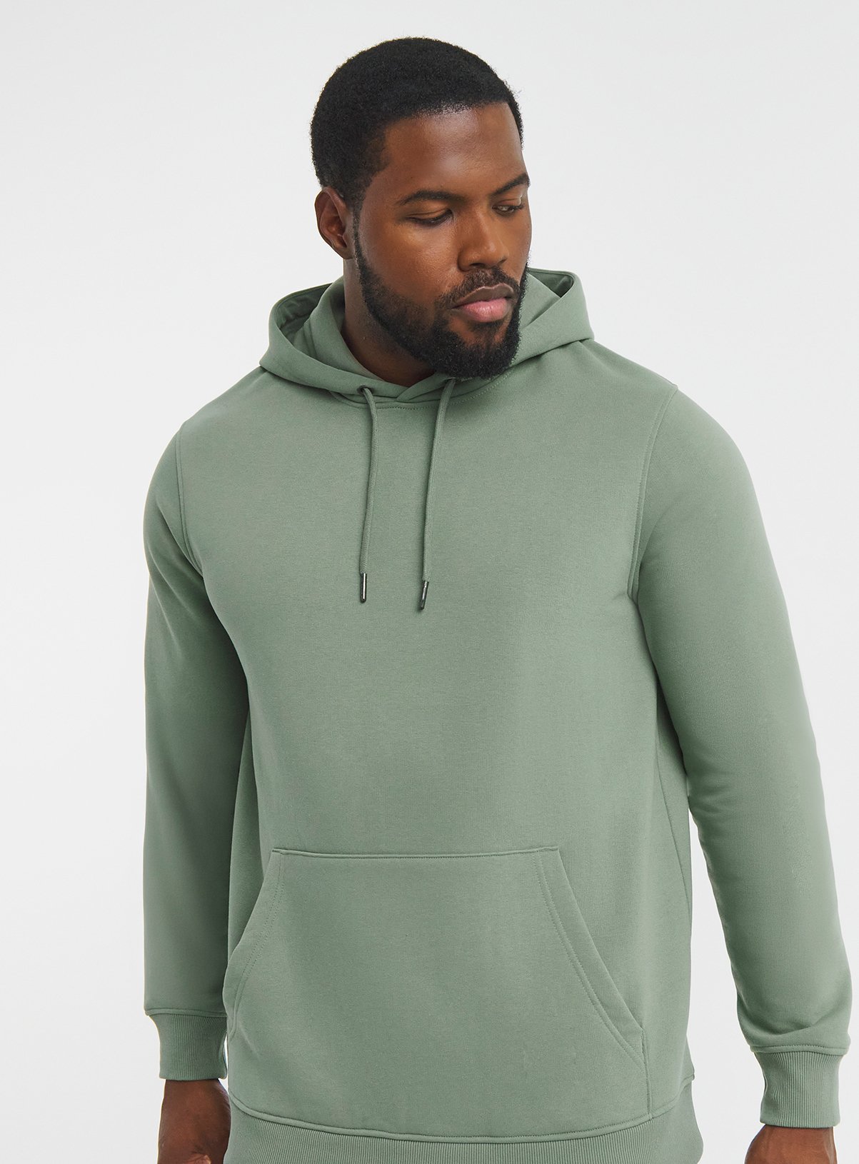 Buy JACAMO Long Sleeved Overhead Hoodie Green 1XL Sweatshirts