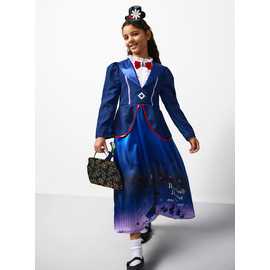 Disney Mary Poppins Fancy Dress Costume