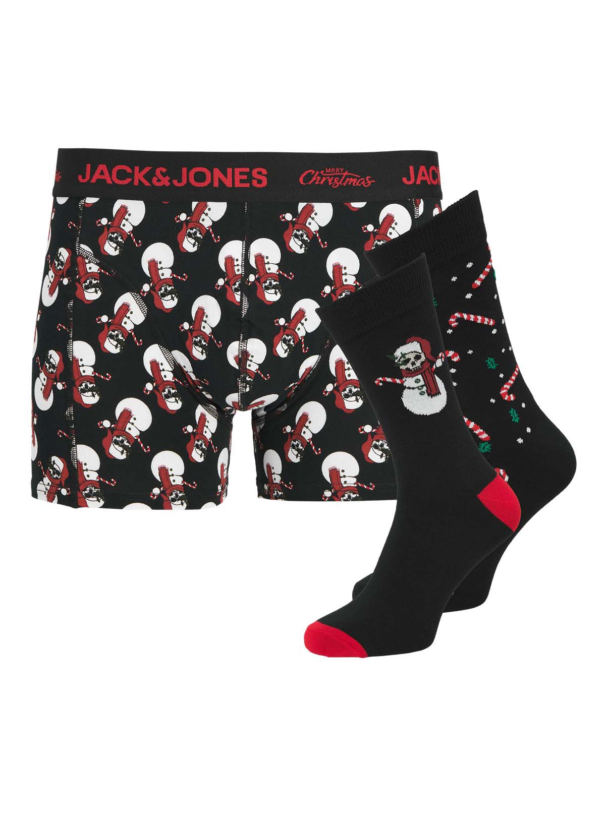JACK & JONES JUNIOR Snow Skull Underwear & Socks Giftbox 