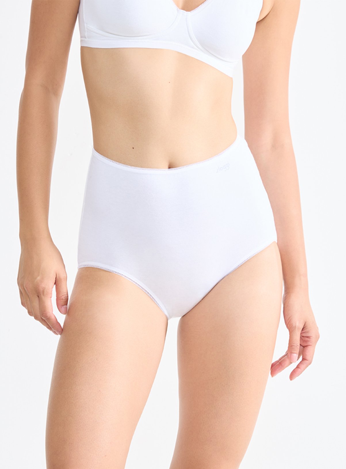 SLOGGI Pure Comfort Maxi Knickers 2 Pack White