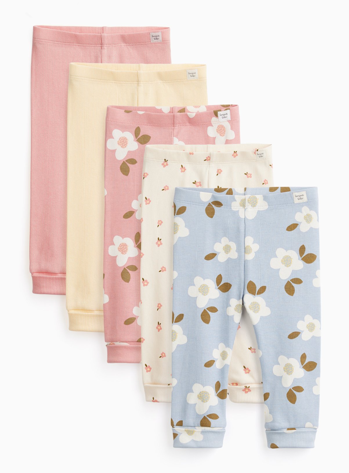 Floral Leggings 5 Pack 6-9 months