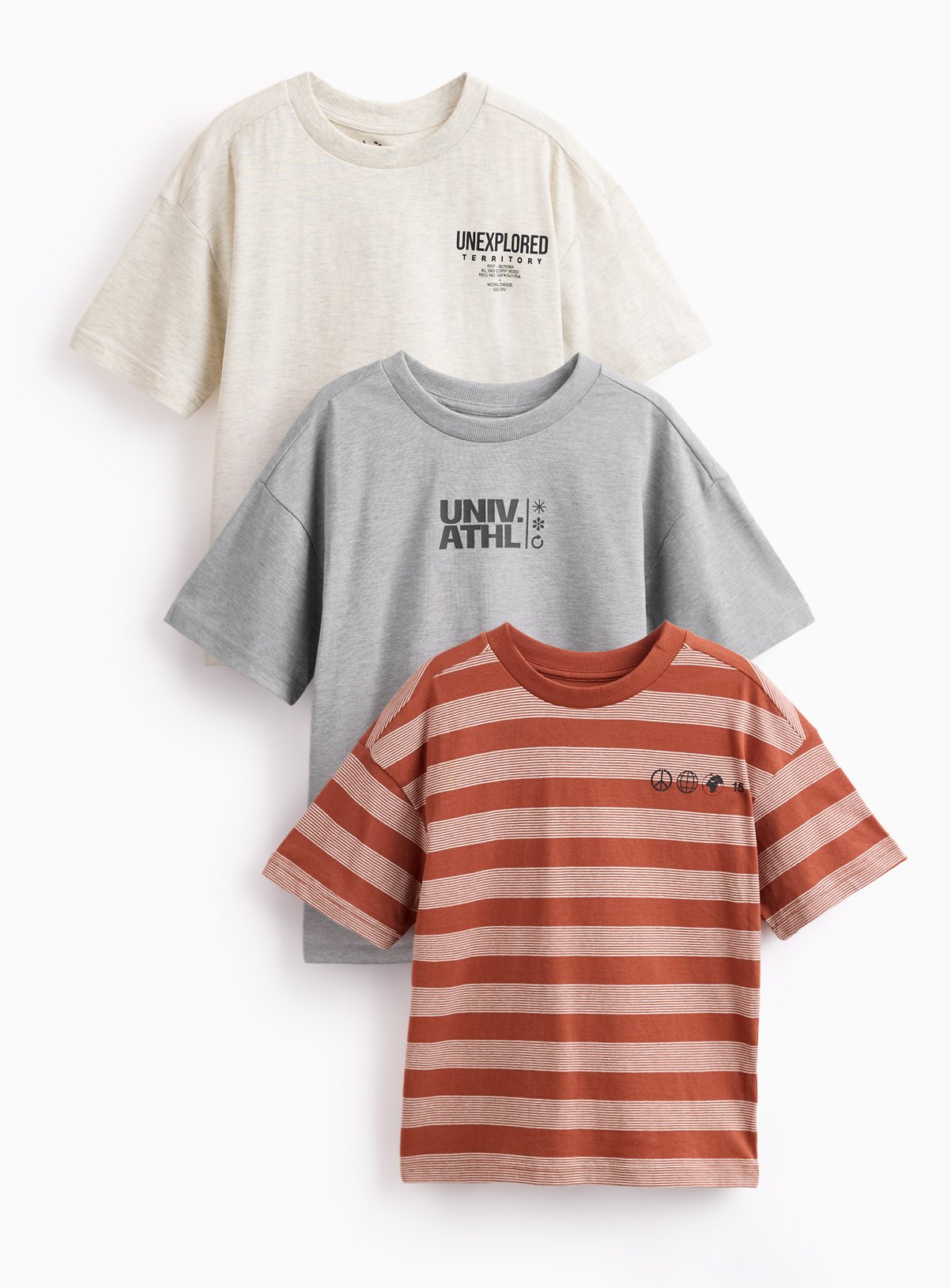 Active Adventure T-Shirts 3 Pack 