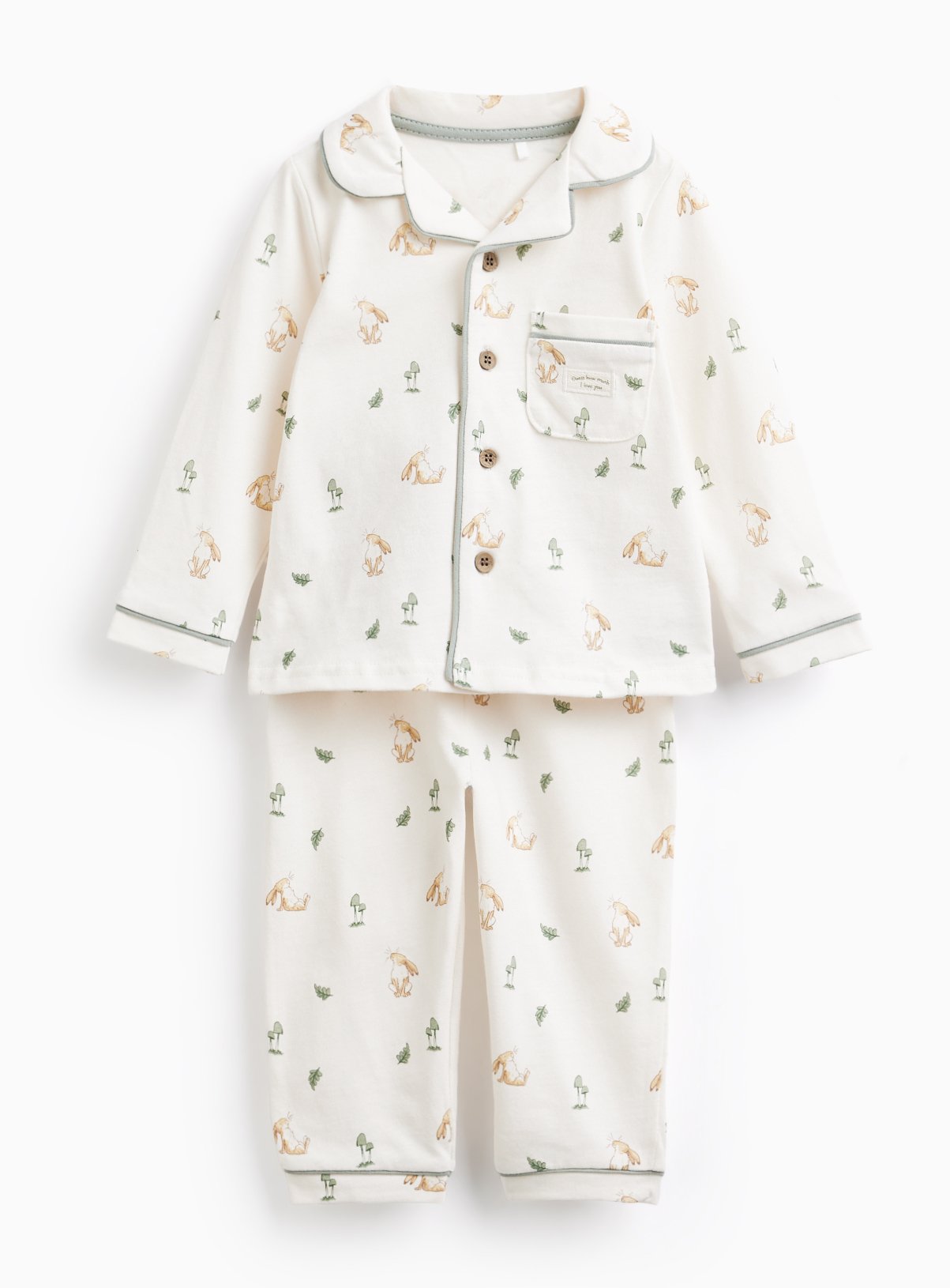 Cream Guess How Much I Love You Traditional Pyjamas