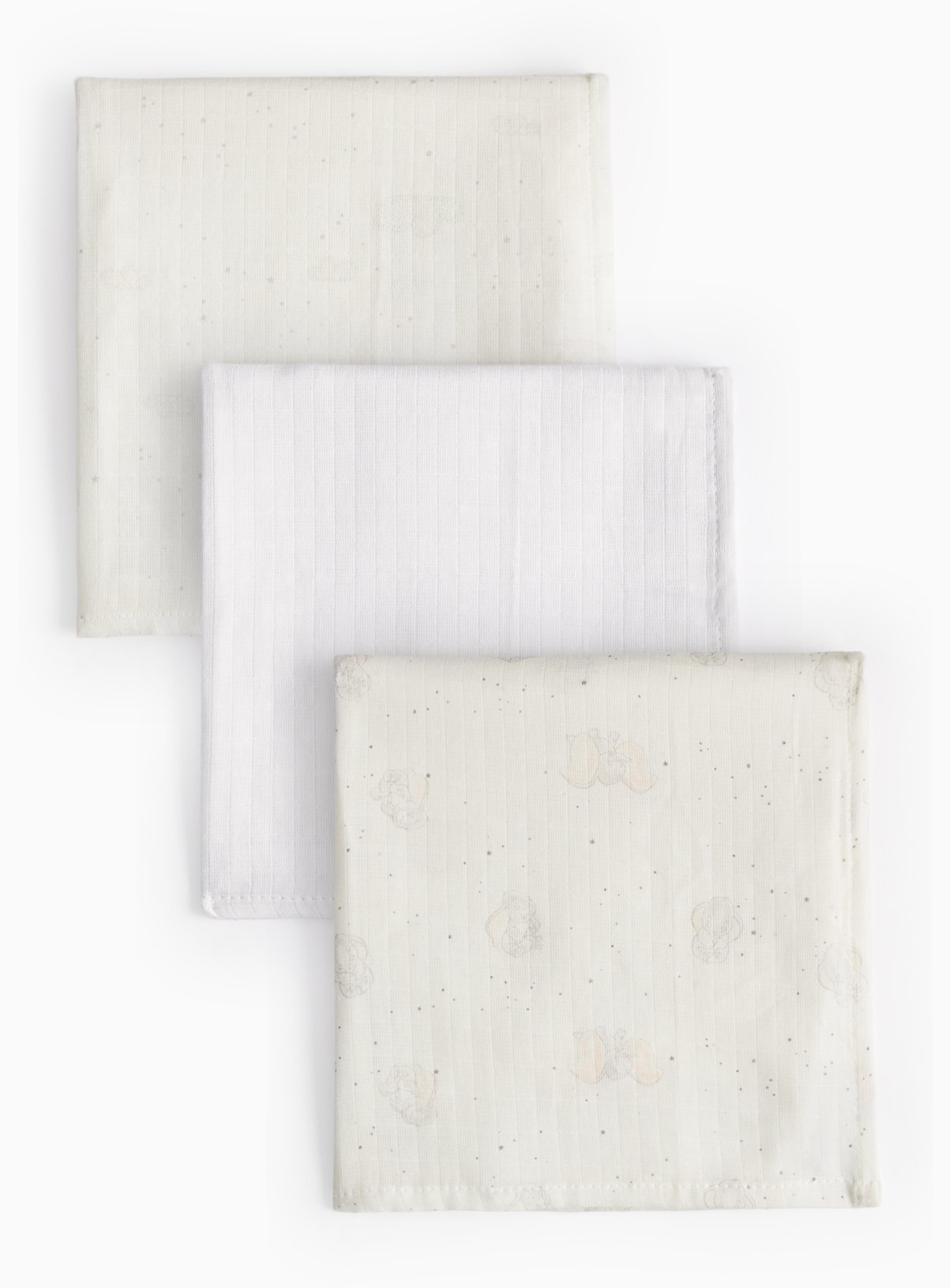 Disney Dumbo Muslin Cloths 3 Pack One Size