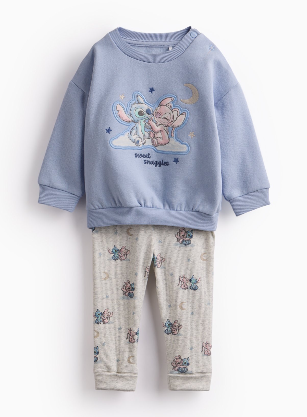 Blue Lilo & Stitch Sweat & Leggings Set