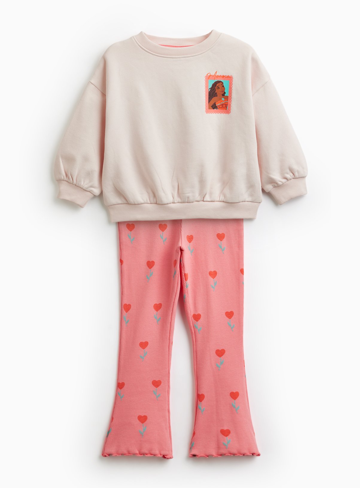 Disney Princesses Graphic Sweat & Flare Set 5-6 years