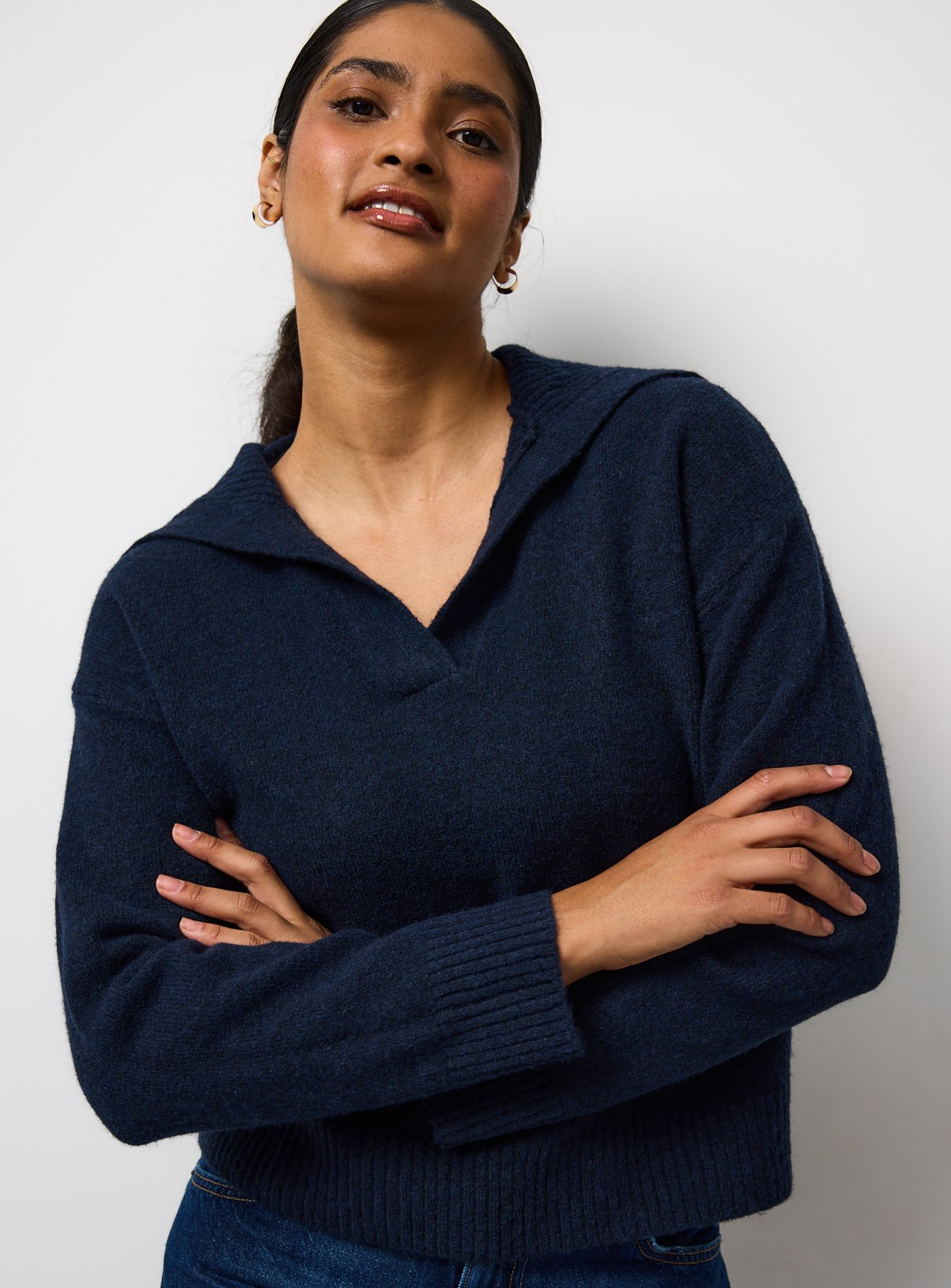 Navy Sailor Collar Jumper 14