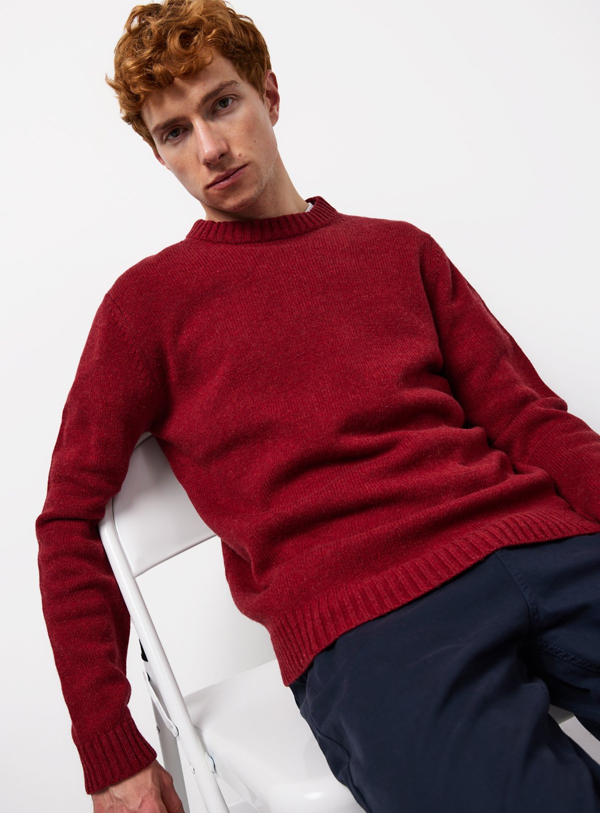 Lambswool Crew Neck Jumper