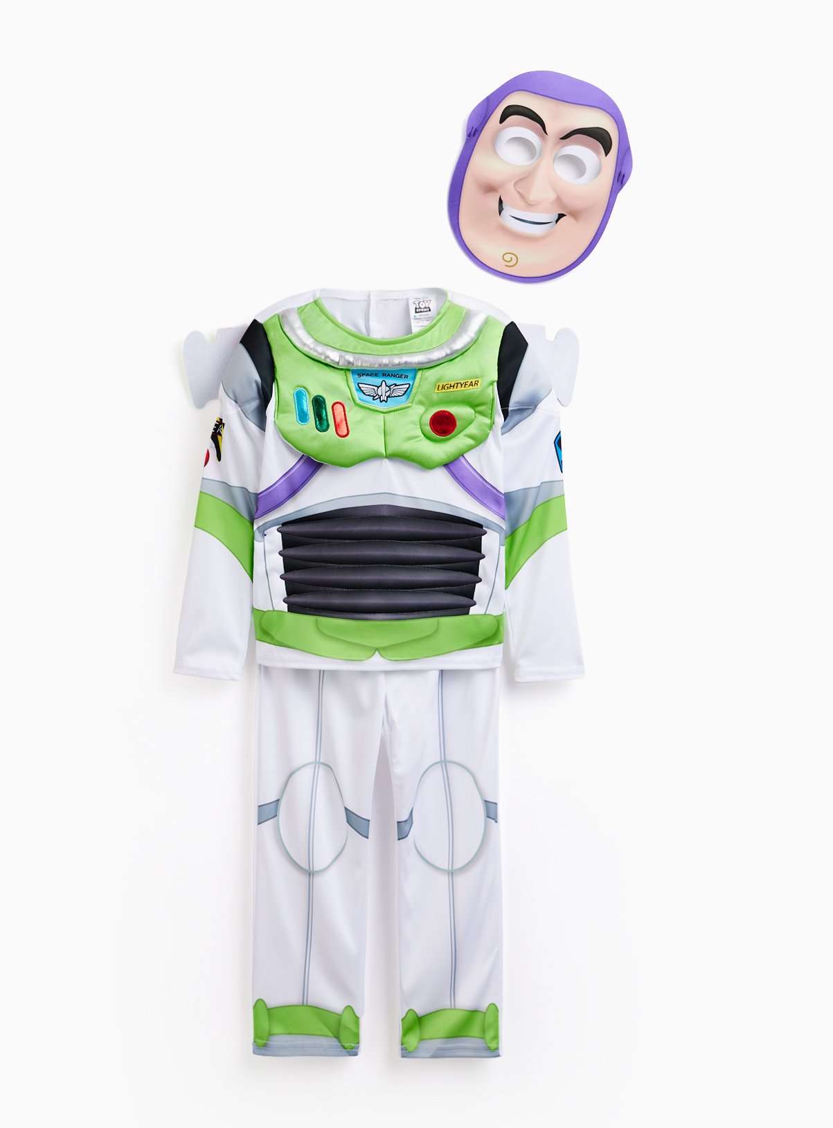 Toy Story Buzz Lightyear Fancy Dress Costume 2-3 years