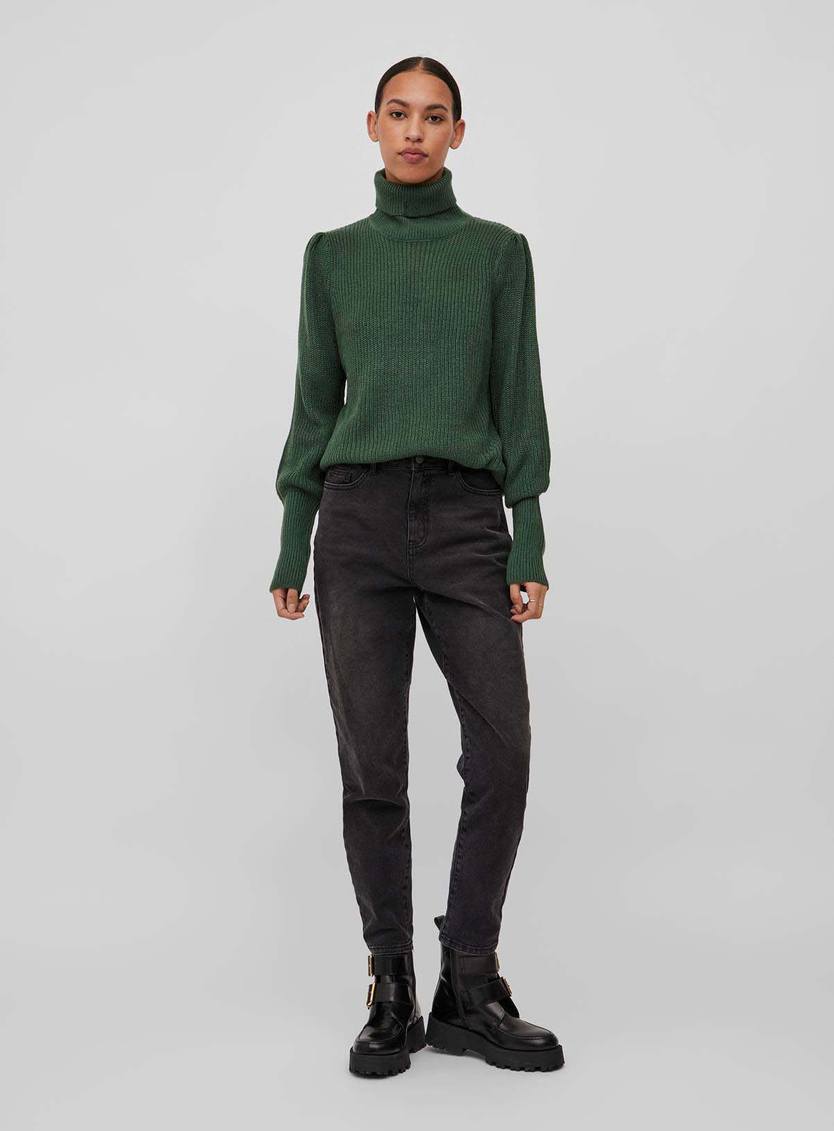 VILA Rollneck Long Sleeved Knit Top 