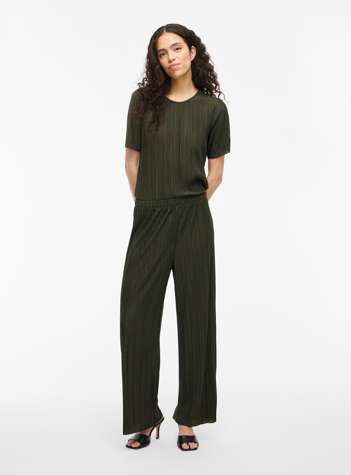 VILA Plisa High Waist Loose Pants XXL