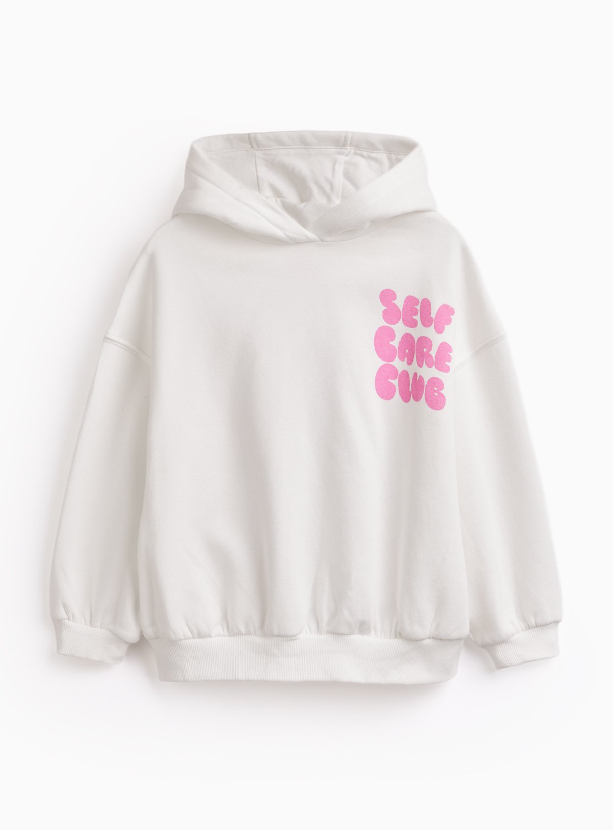 Cream Self Care Club Graphic Hoodie 7 years