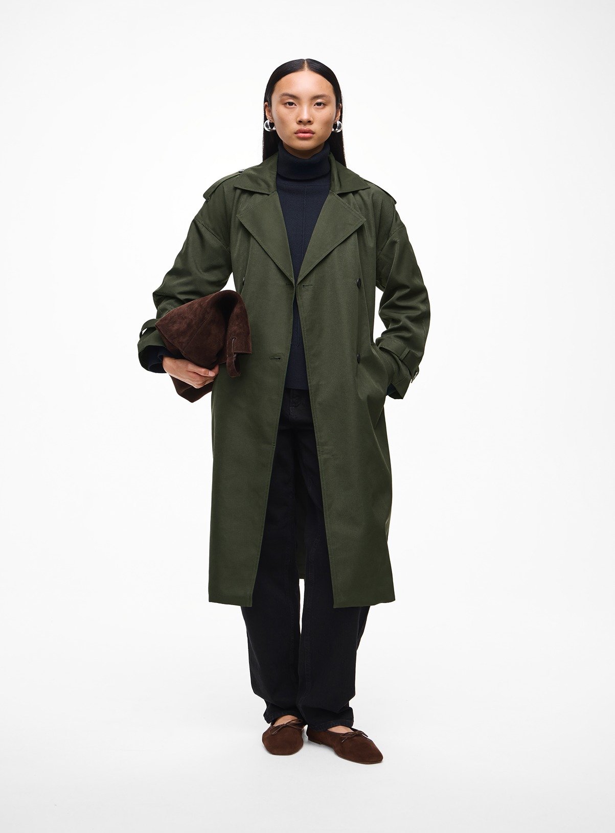 VILA Long Trenchcoat