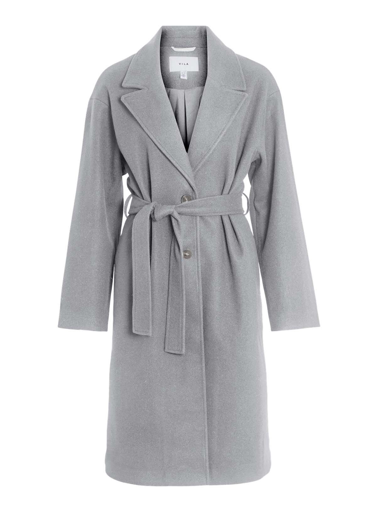 VILA Long Sleeved Long Coat 16