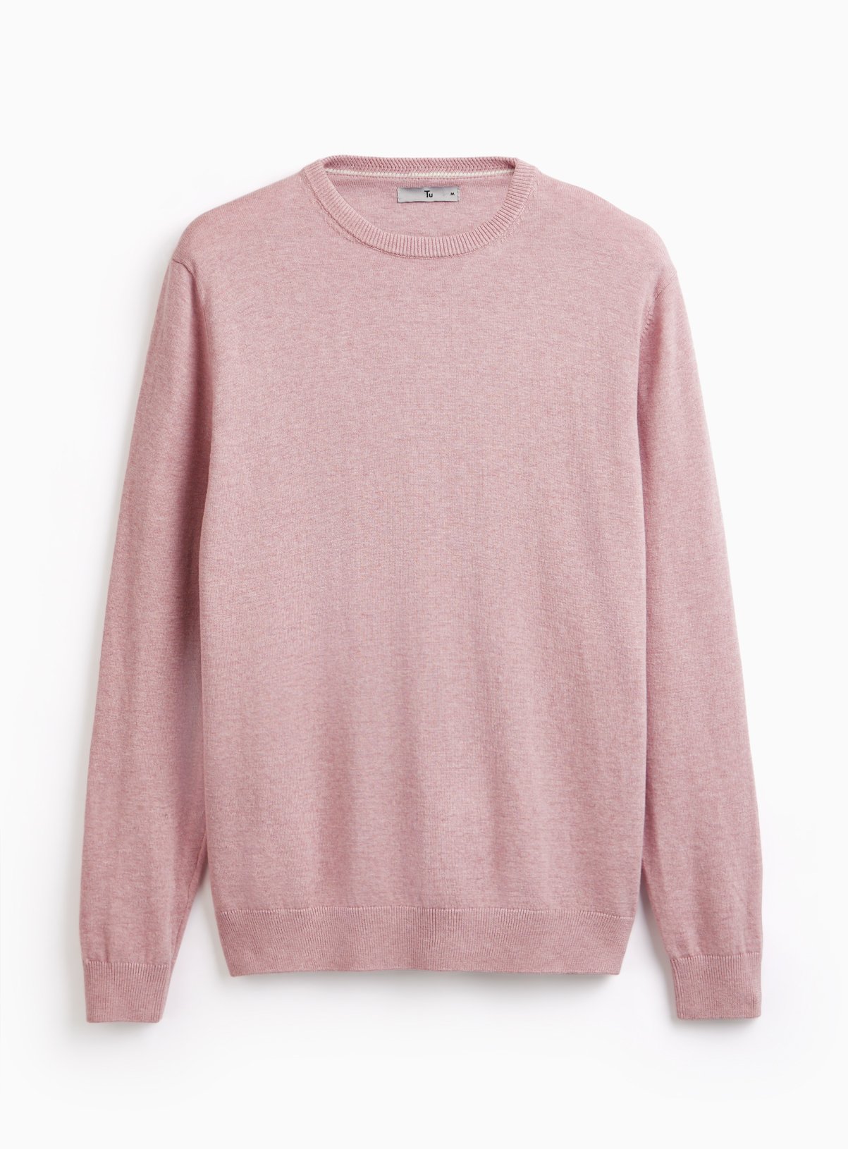 Pink Core Crew Neck Jumper