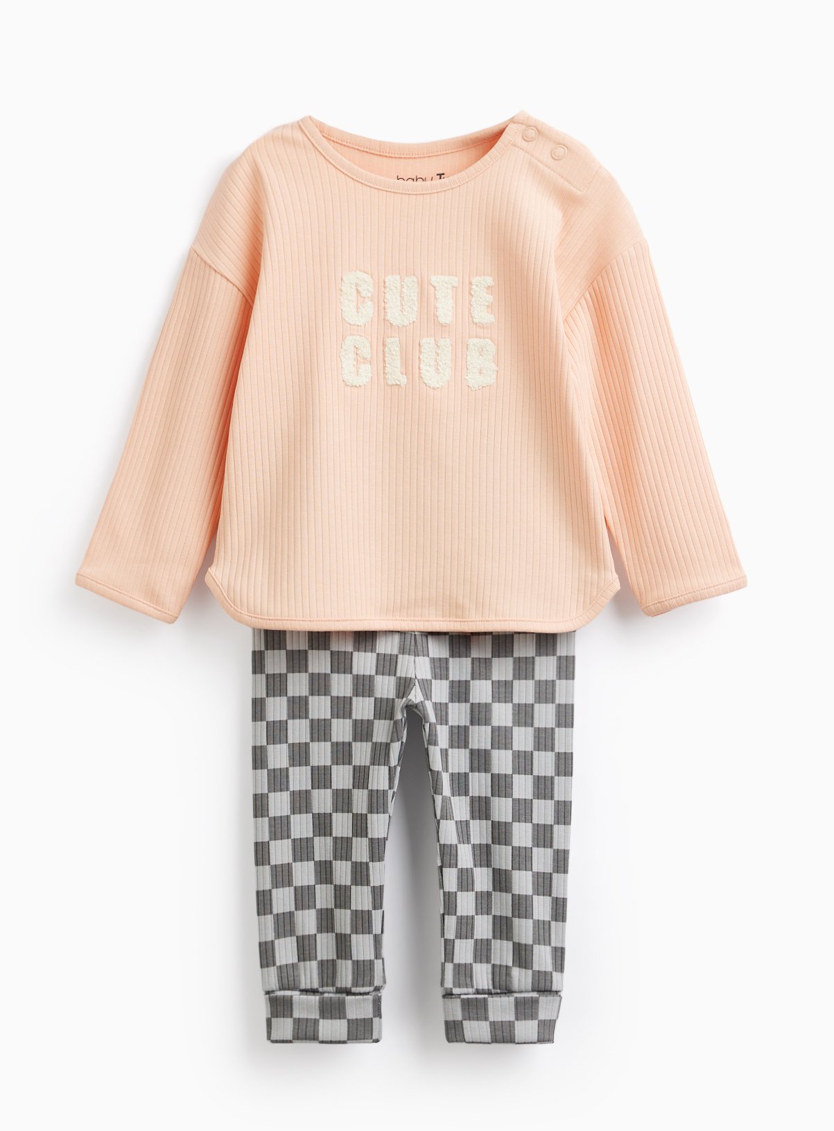 Orange Cute Club Sweat & Leggings Set 