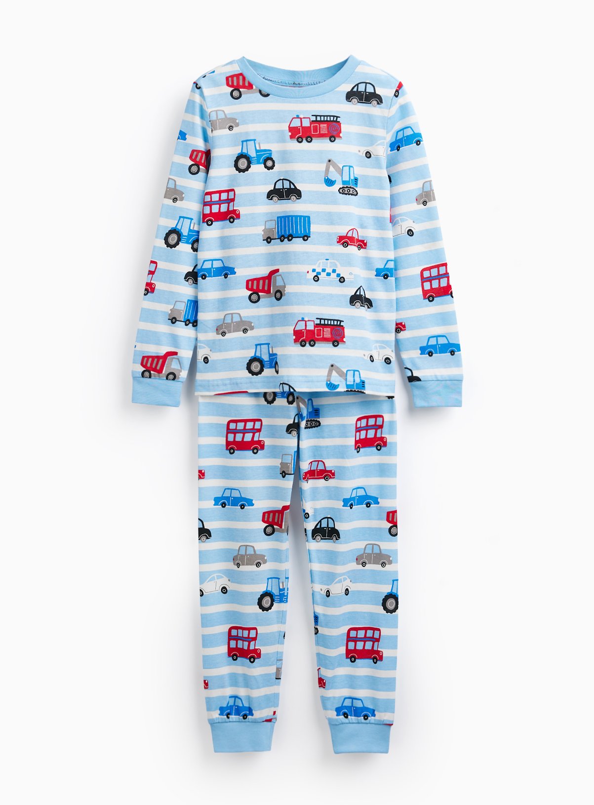 The Super-Soft Vehicle Print Pyjamas 