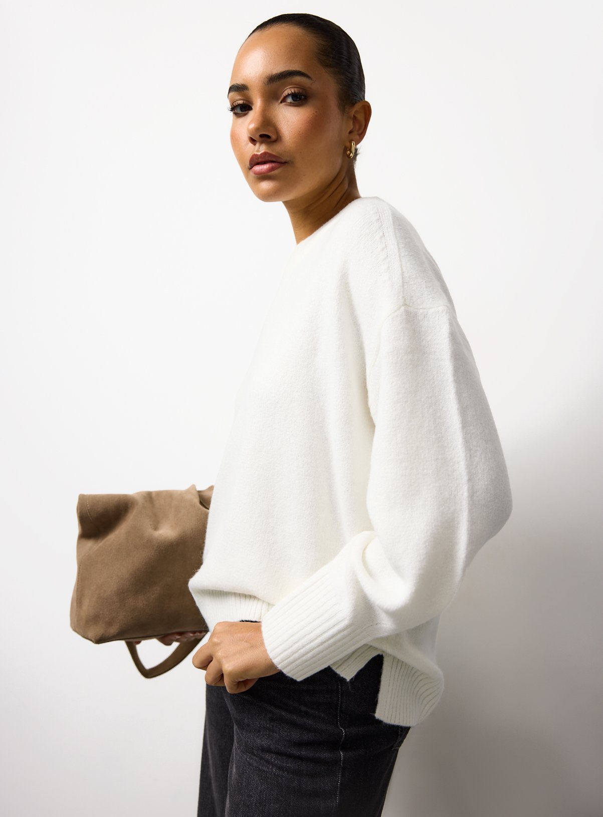 Plinth Crew Neck Knitted Jumper 