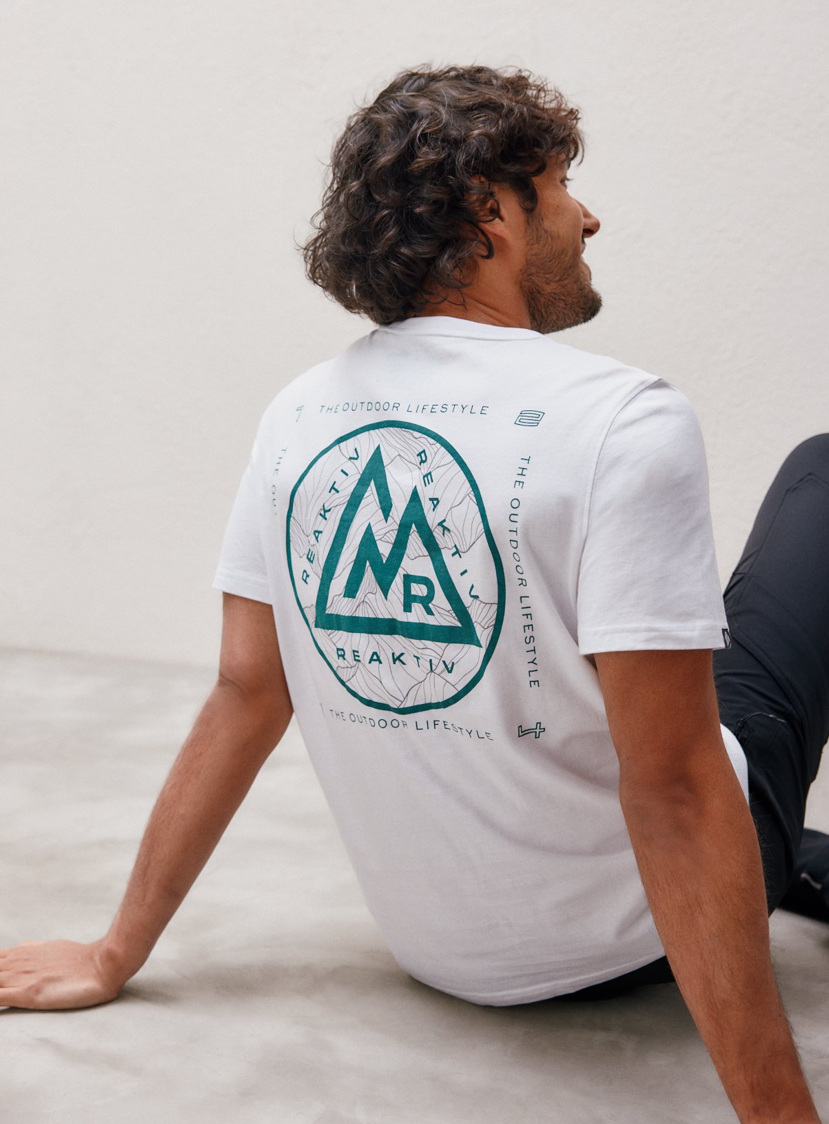 REAKTIV White Short Sleeve Tee XXXL