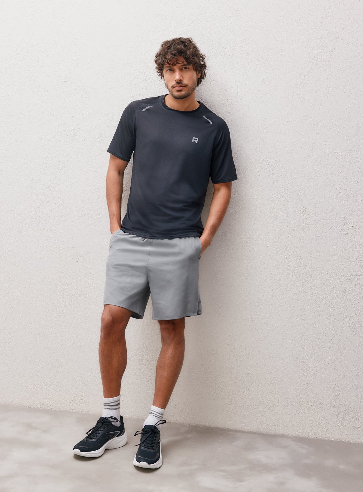 REAKTIV Grey Active Shorts  XXXL