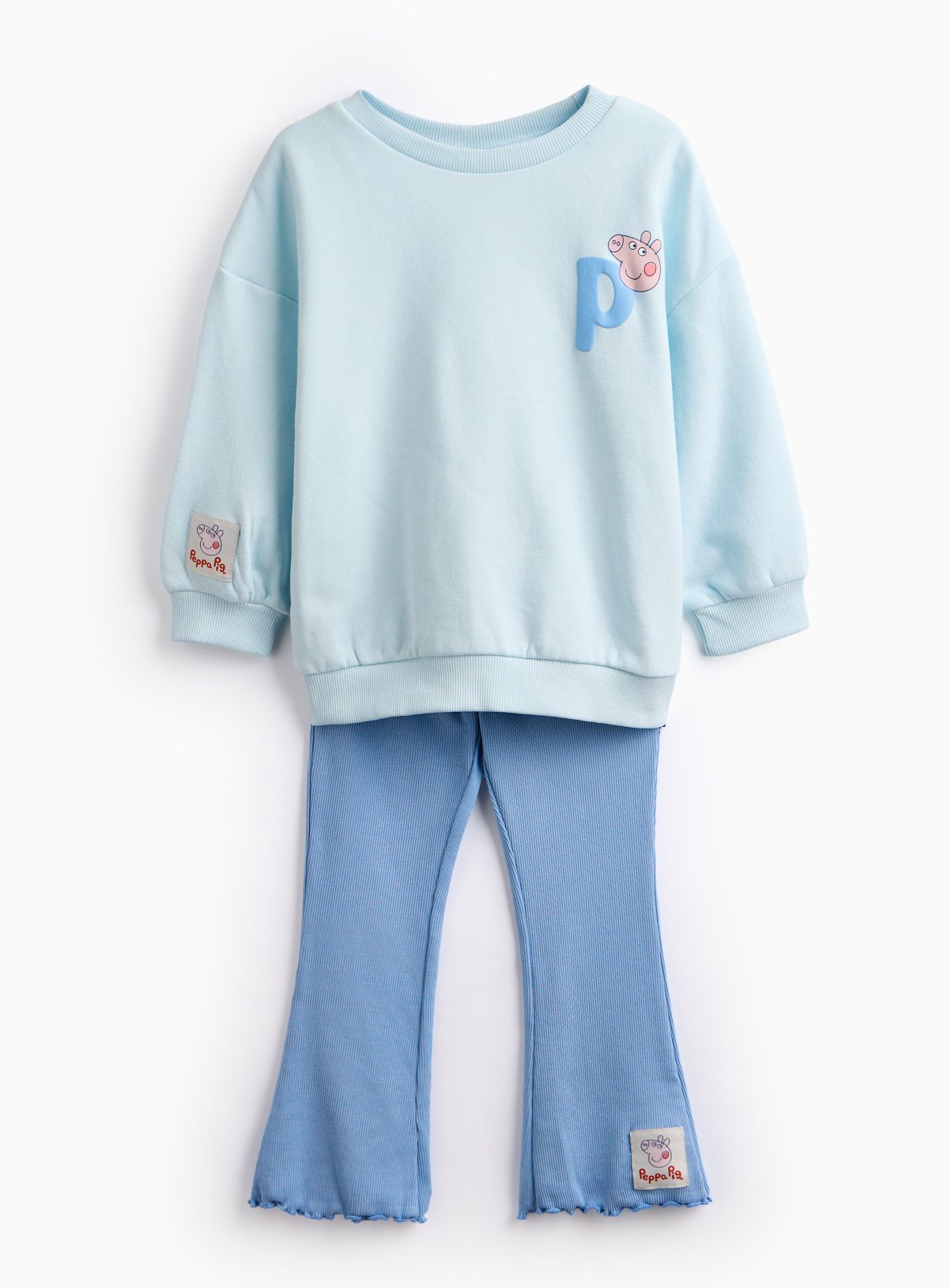Blue Peppa Pig Sweat & Leggings Set