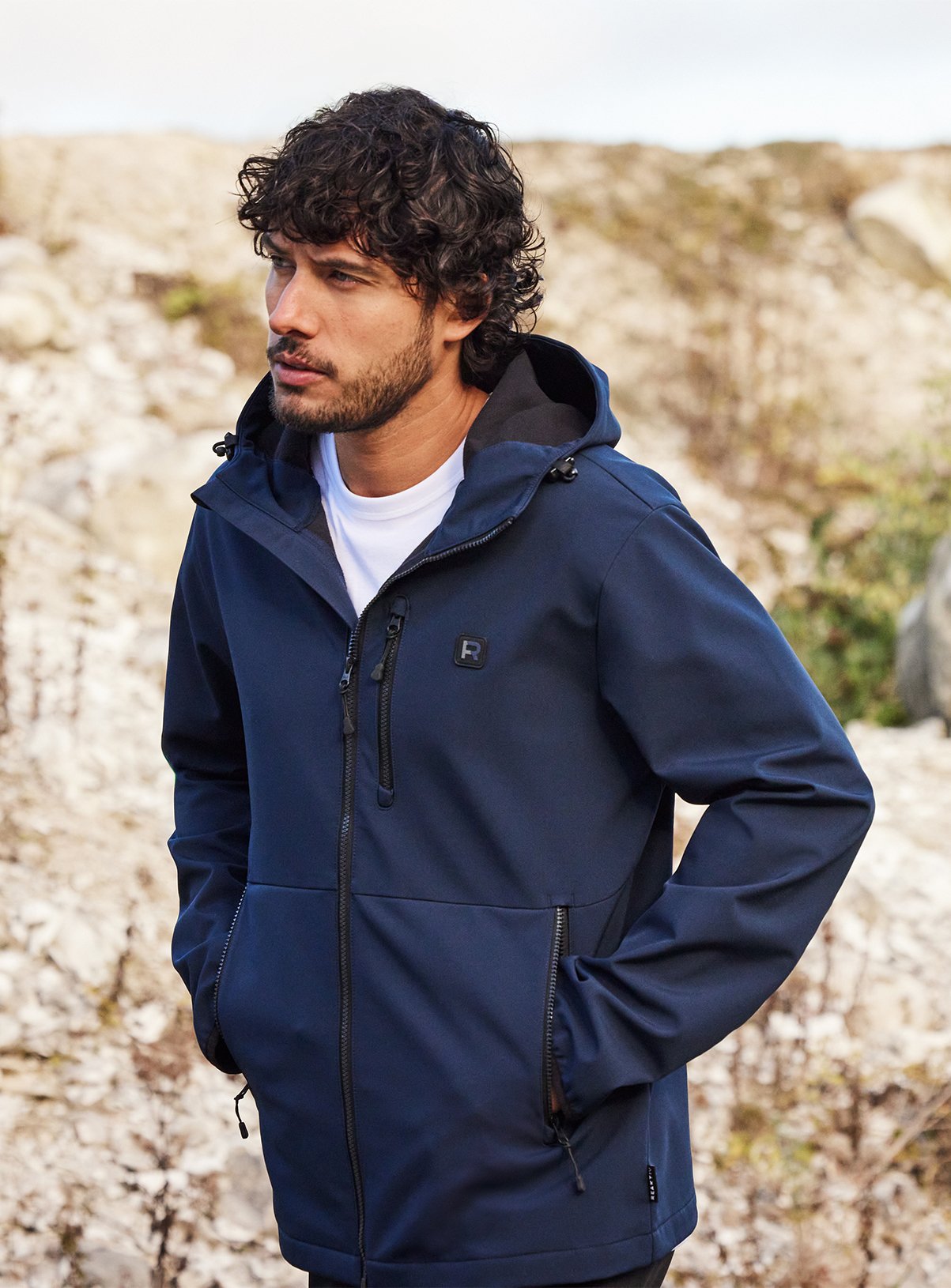 REAKTIV Navy Athleisure Walking Jacket 