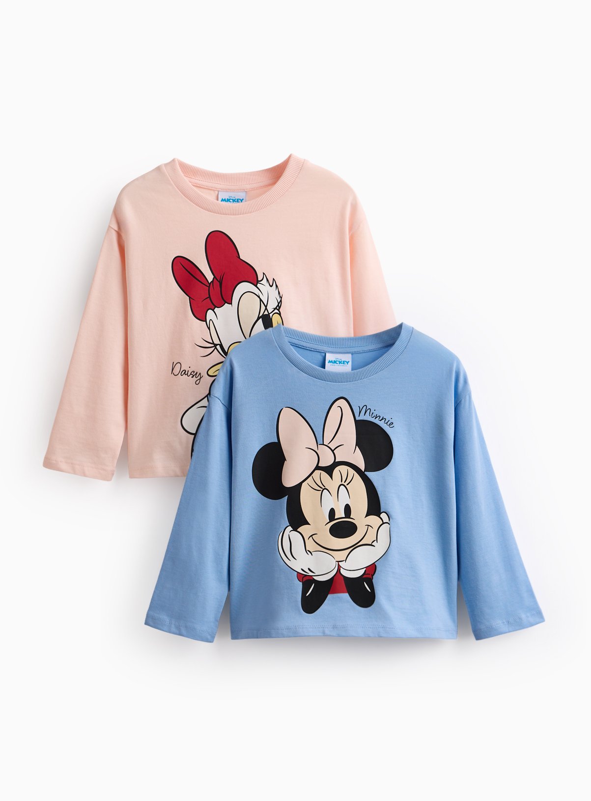 Daisy & Minnie Long Sleeve T-Shirts 2 Pack 