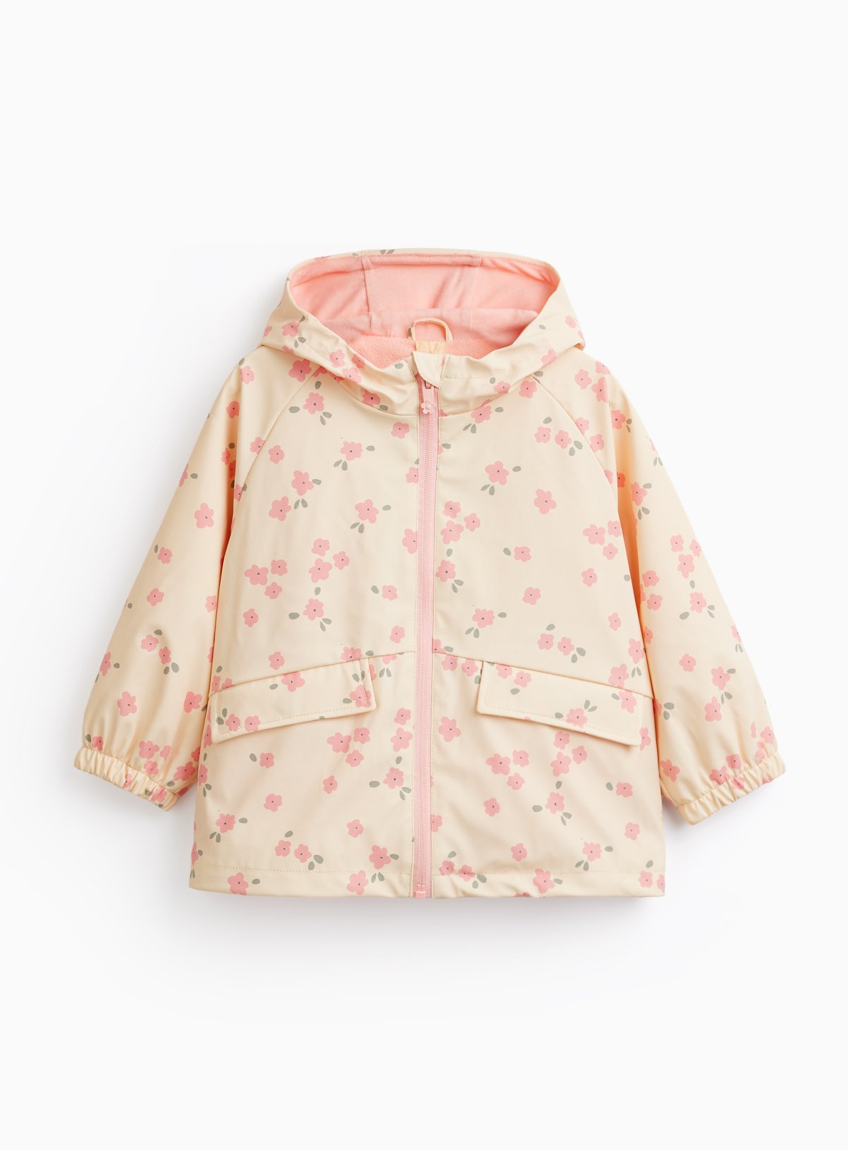 Cream Floral 2 in 1 Mac 5-6 years