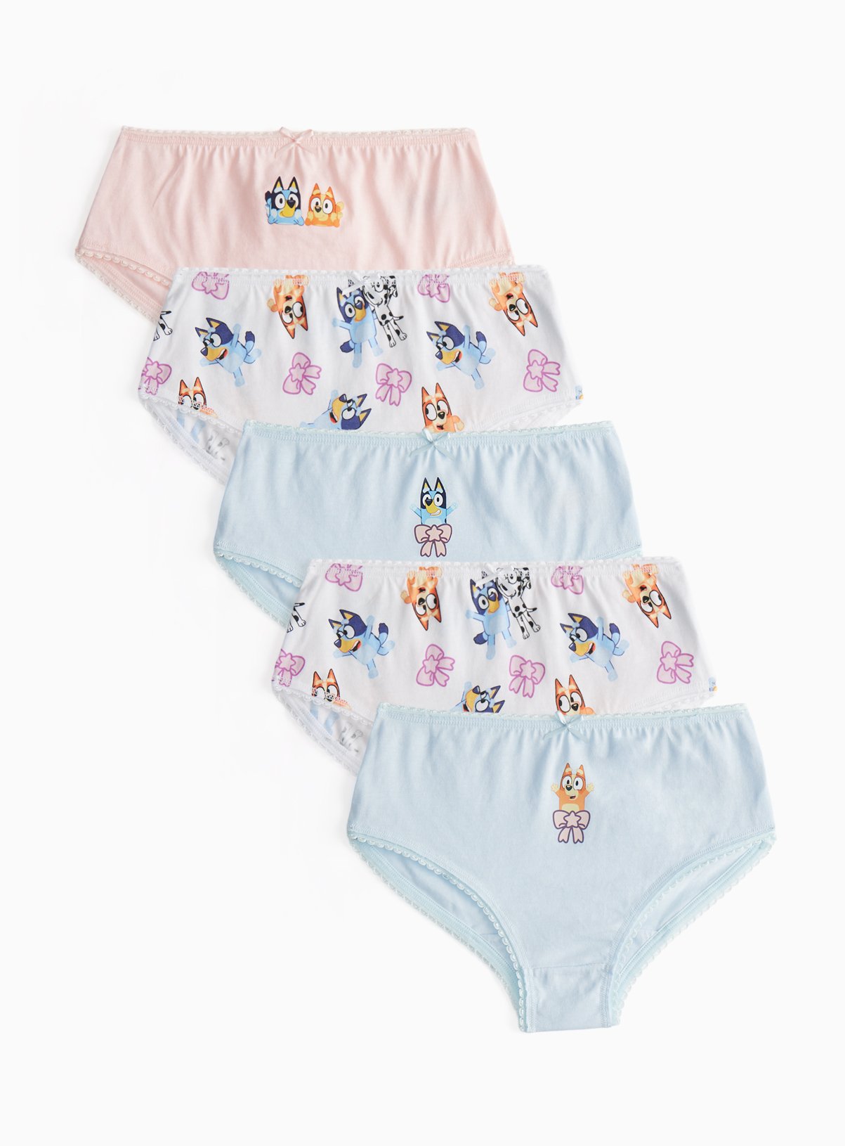 Bluey Print Briefs 5 Pack 5-6 years