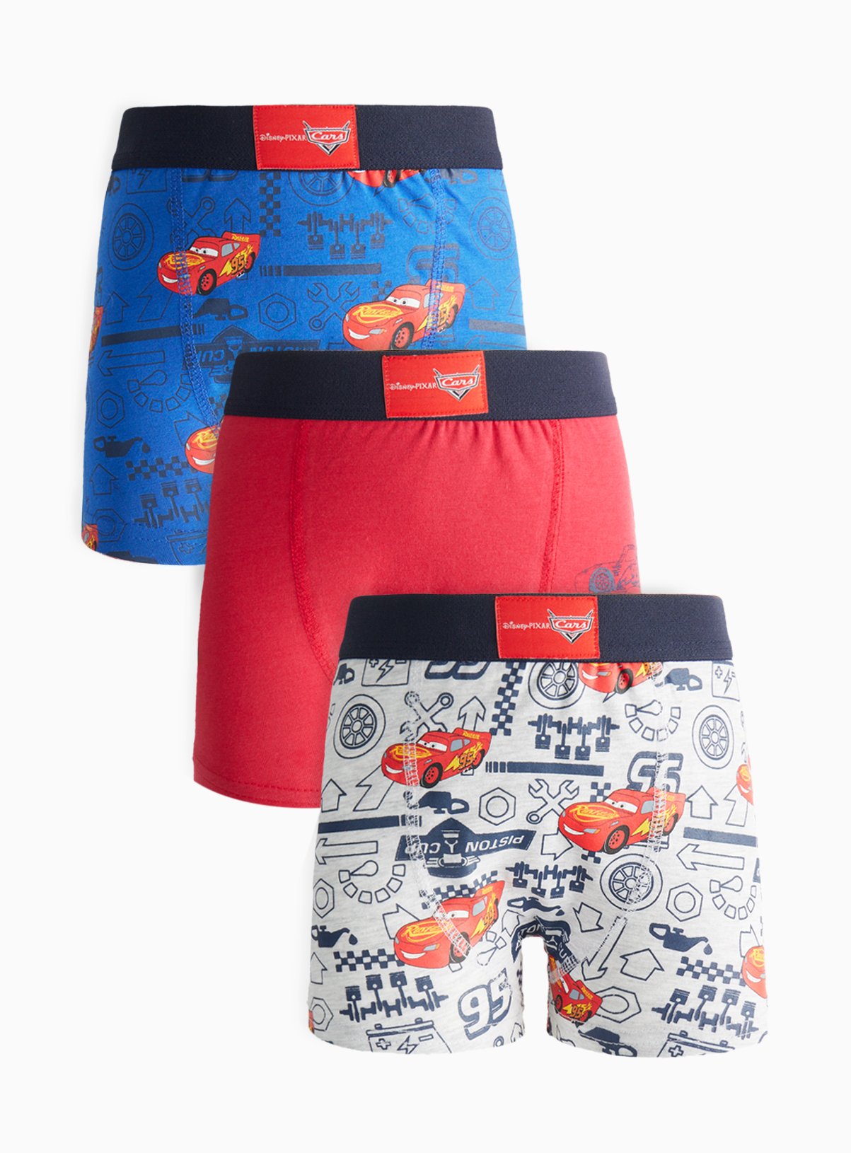 Cars Print Trunks 3 Pack 