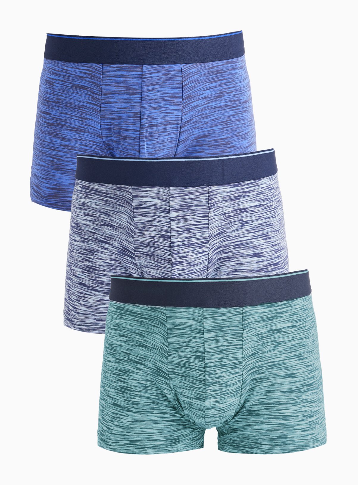 Space Dye Print Hipster Boxers 