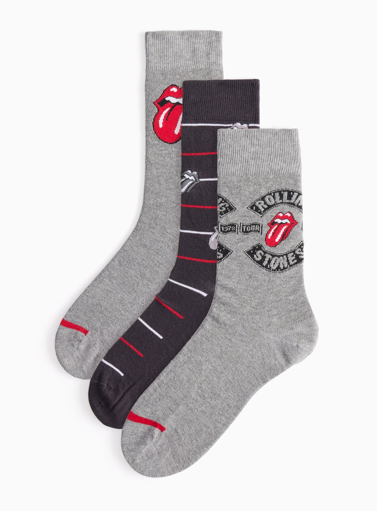 Rolling Stones Ankle Socks 3 Pack 