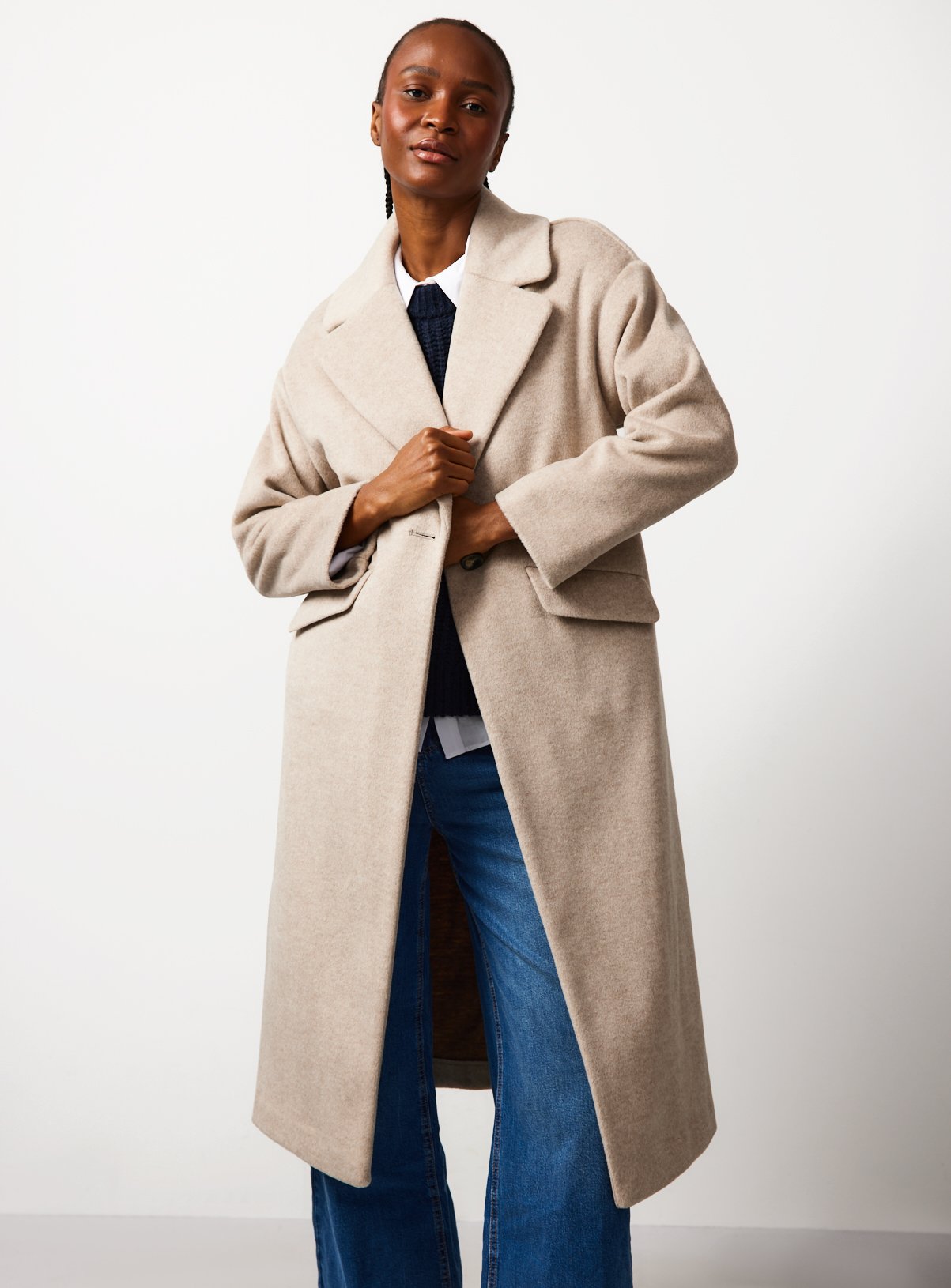 The Timeless Neutral Coat XS