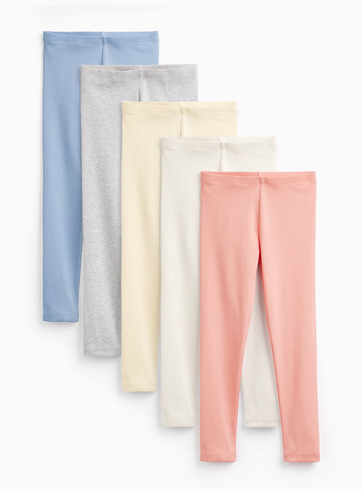 Multicoloured Leggings 5 Pack 13 years