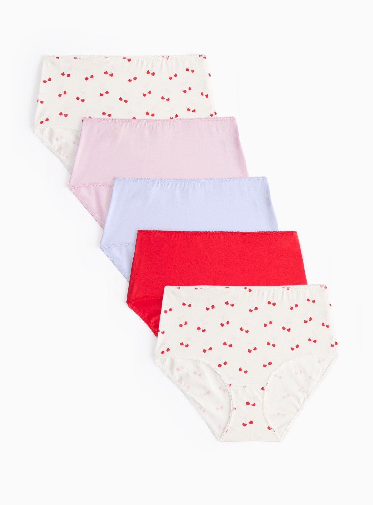 Valentine's Day Print Knickers 5 Pack 