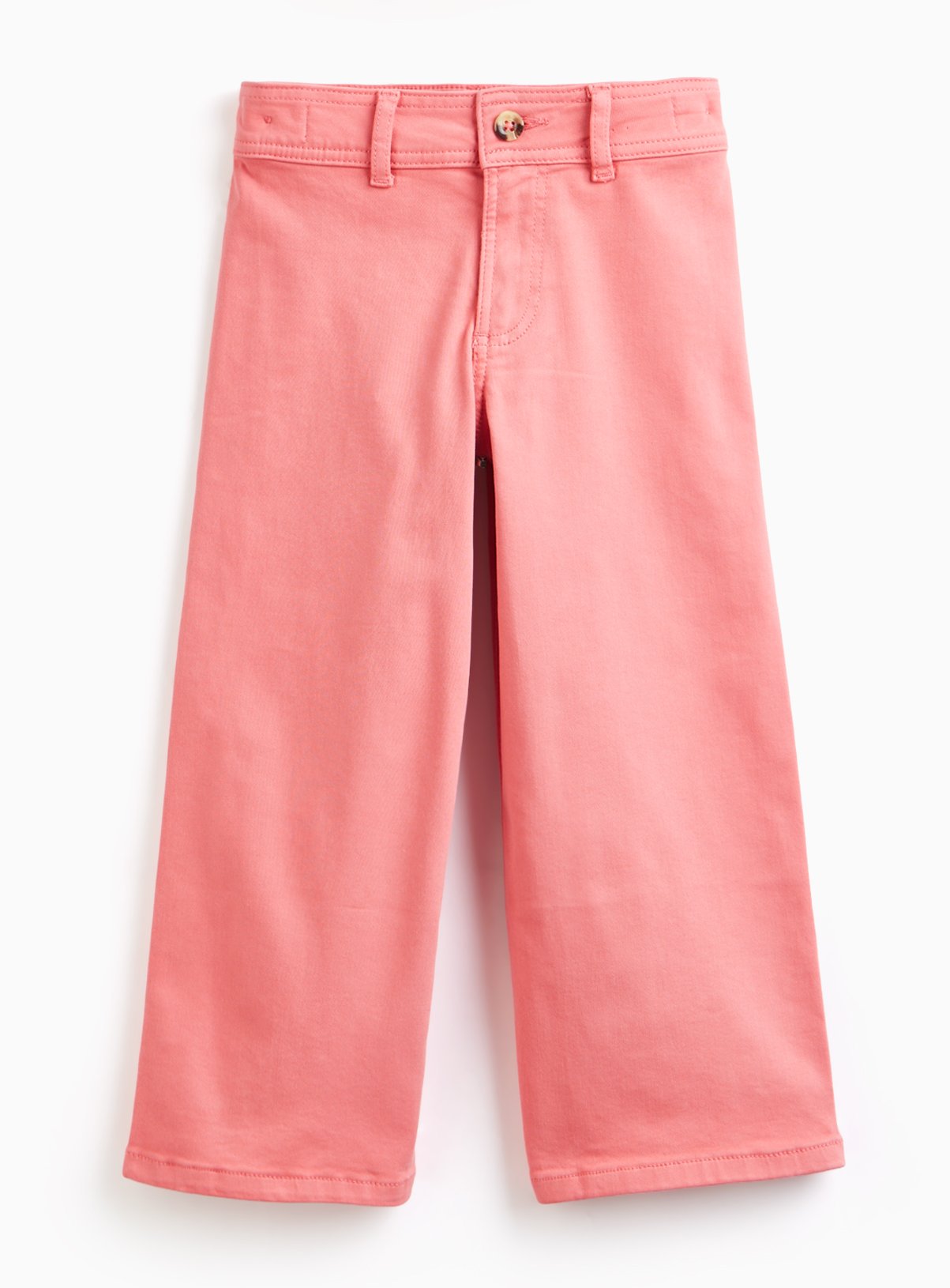 Pink Wide Leg Stretch Jeans 9 years