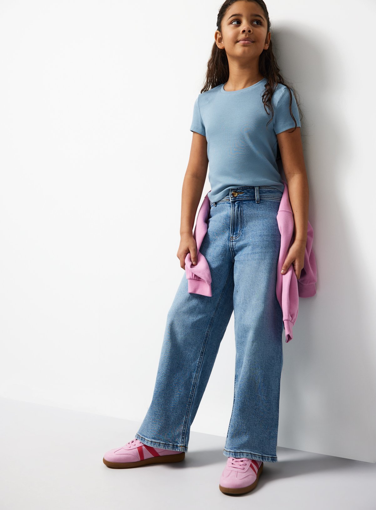The Soft Wide Leg Stretch Jeans 8 years