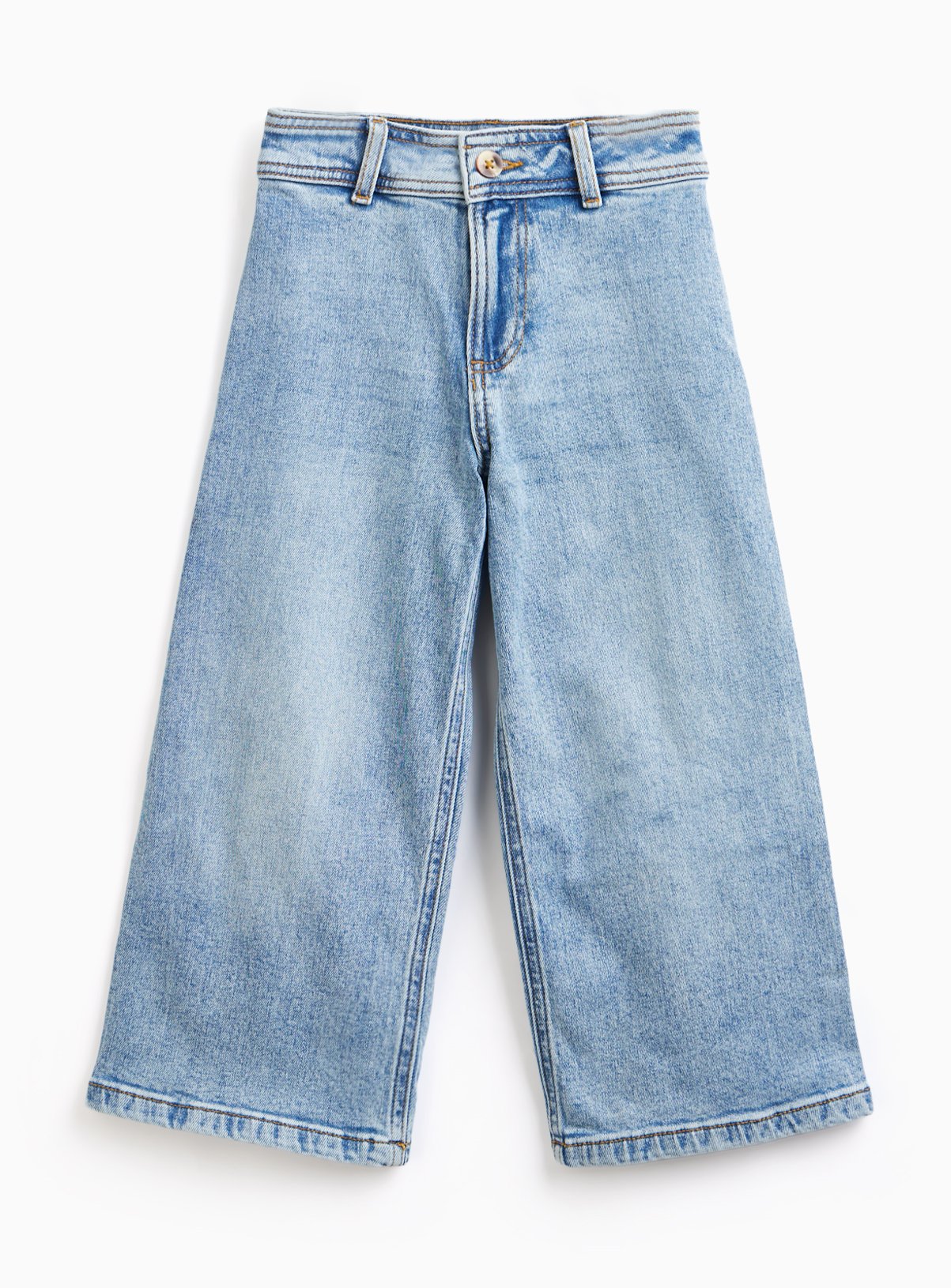 Blue Wide Leg Stretch Jeans 12 years