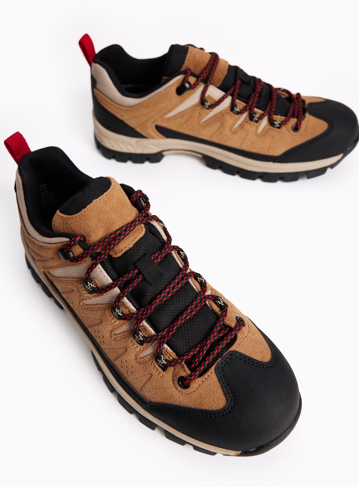 Brown Suede Hiker Shoes 