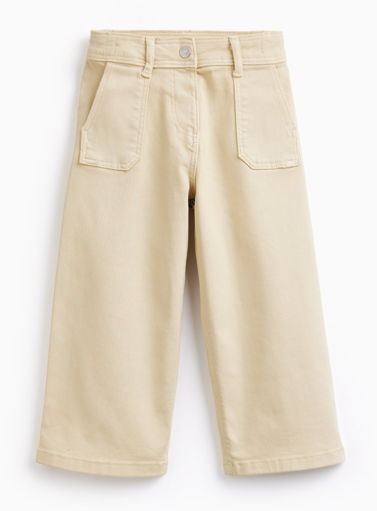 Stretch Wide Leg Trousers