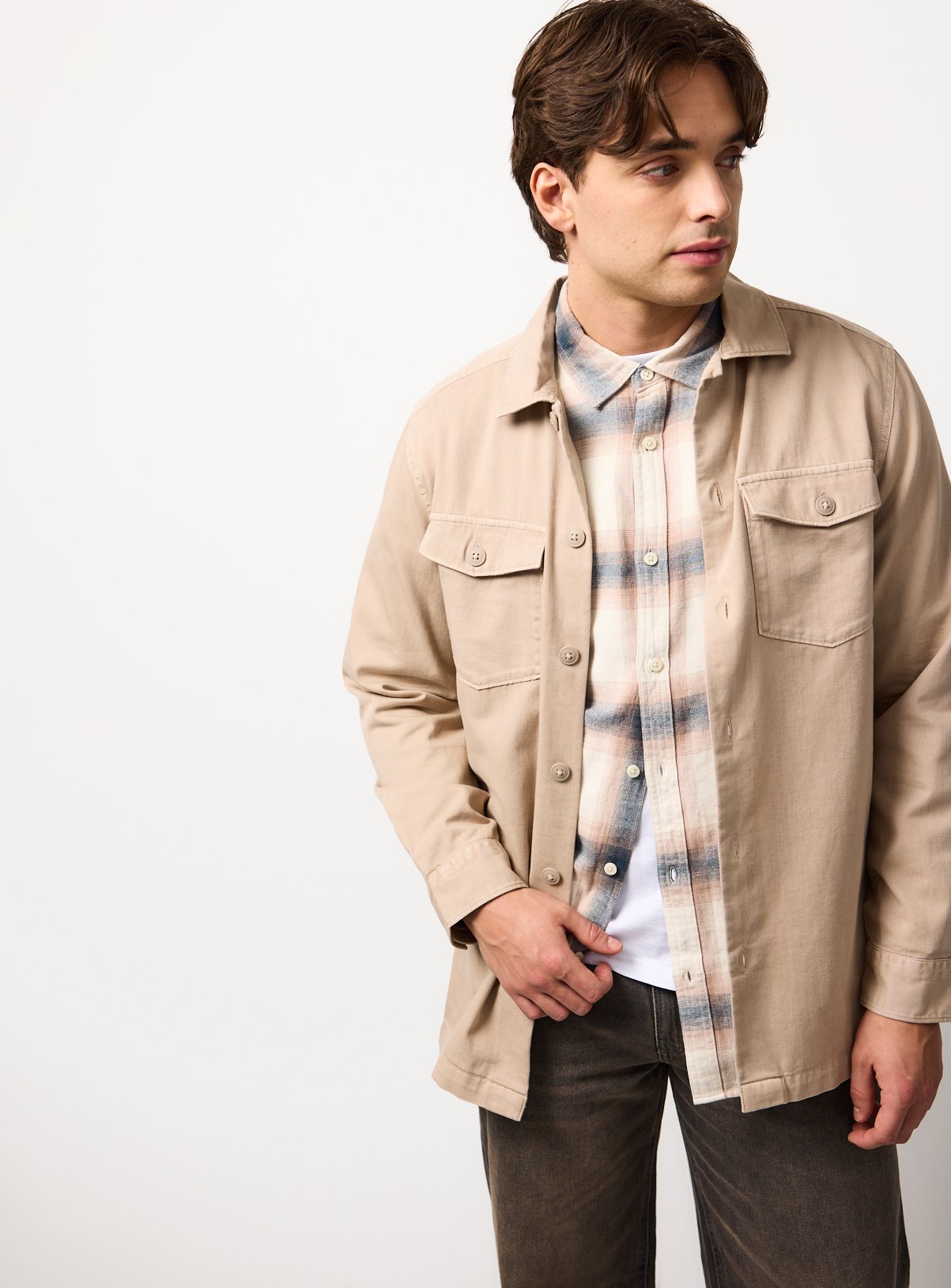  Twill Overshirt 